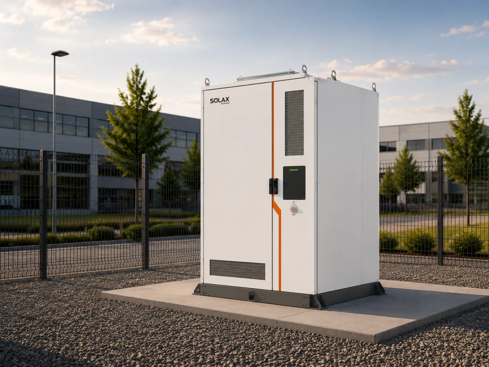 Einzelner ONEVOLT Batteriespeicher als Knotenpunkt im Schwarmspeicher-Netzwerk in Deutschland
