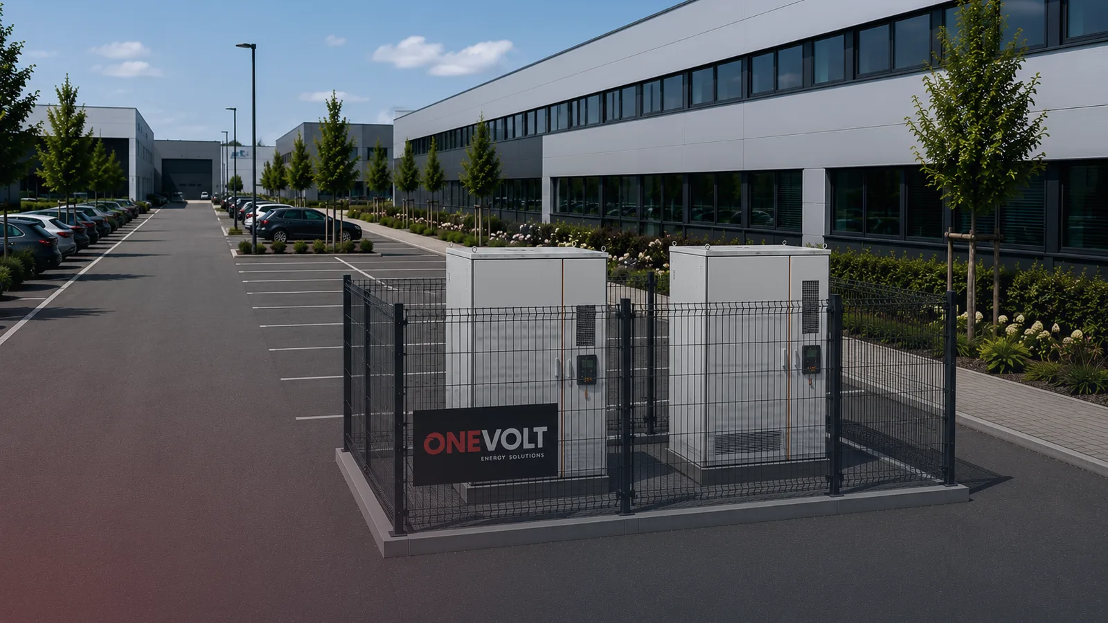 ONEVOLT Batteriespeicher-Einheiten — Projekt-Standort Detmold