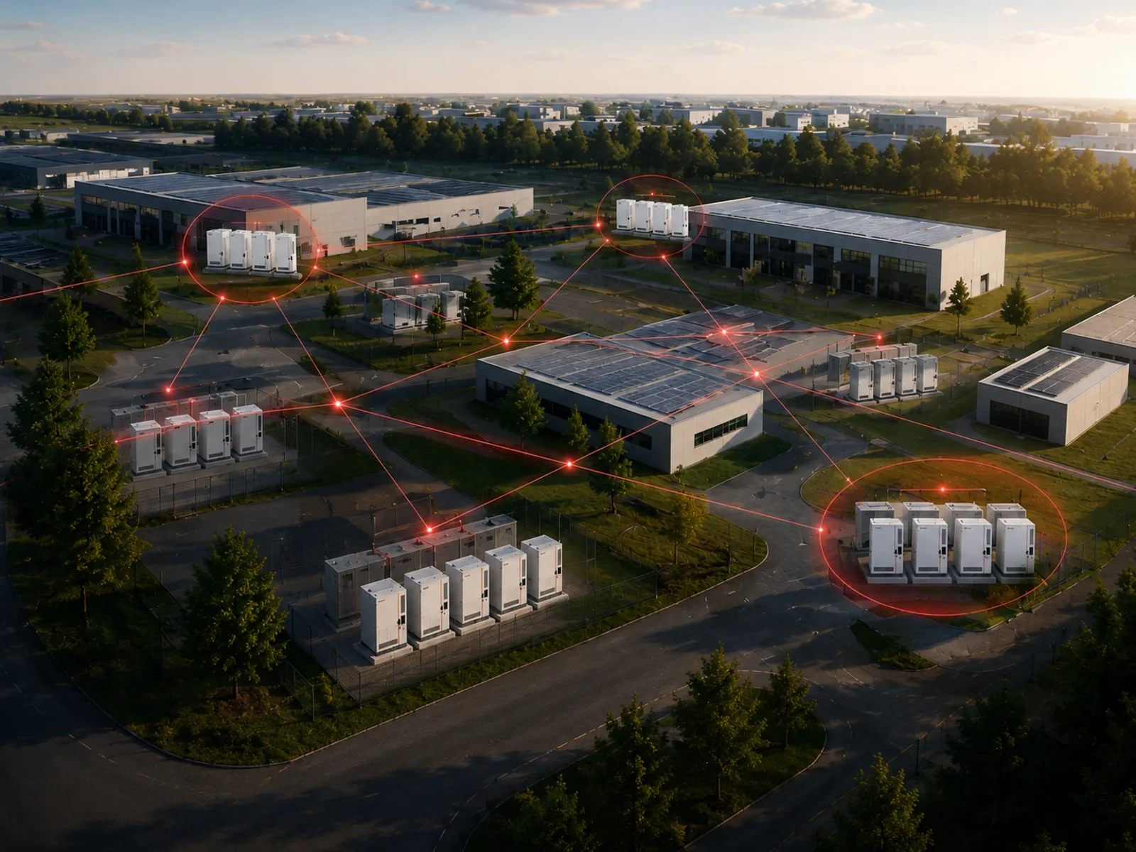Optimale Vernetzung — Schwarmspeicher-Netzwerk dezentraler Batteriespeicher in Deutschland
